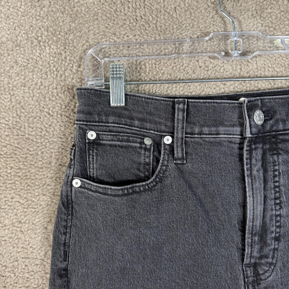 Madewell Jeans Womens 26 Black The Perfect Vintage Jean High Rise Straight Leg - Picture 4 of 13